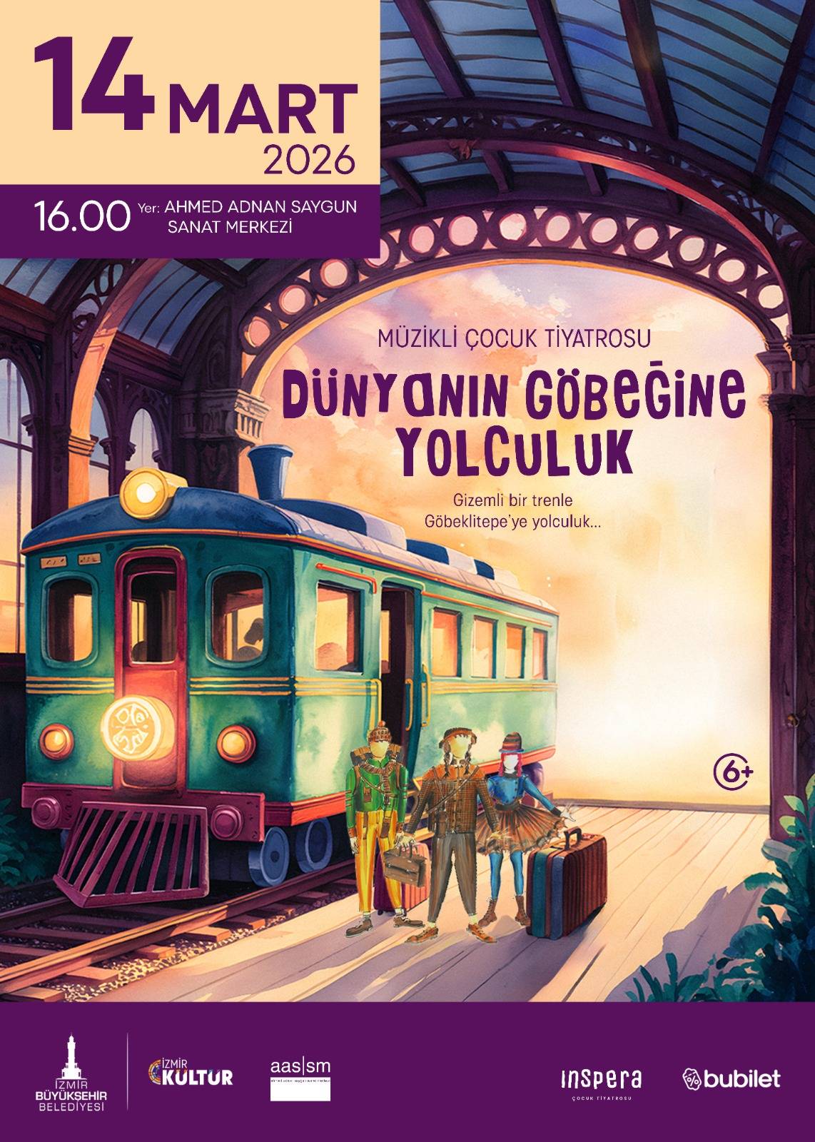 Çocuklar için “Dünyanın Göbeğine Yolculuk” sahnelenecek