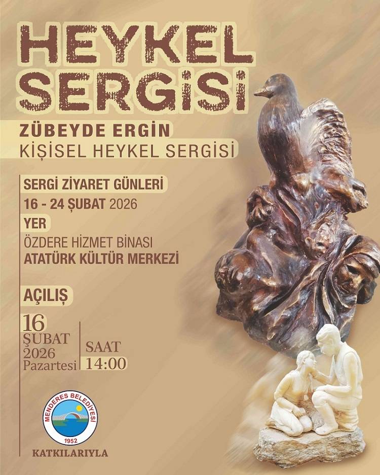 Menderes’te Heykel Sergisi