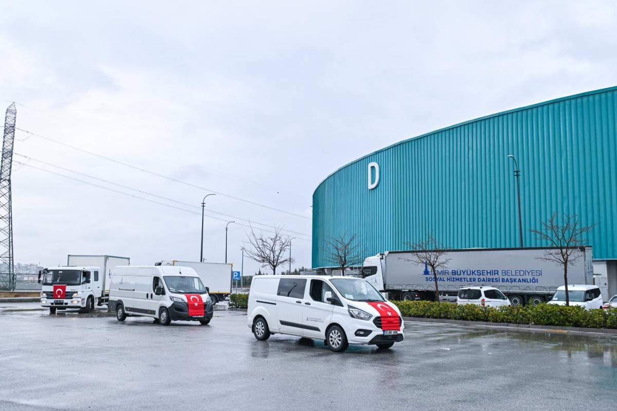 İzmir’den Hatay’a dayanışma köprüsü: 6 Şubat unutulmadı