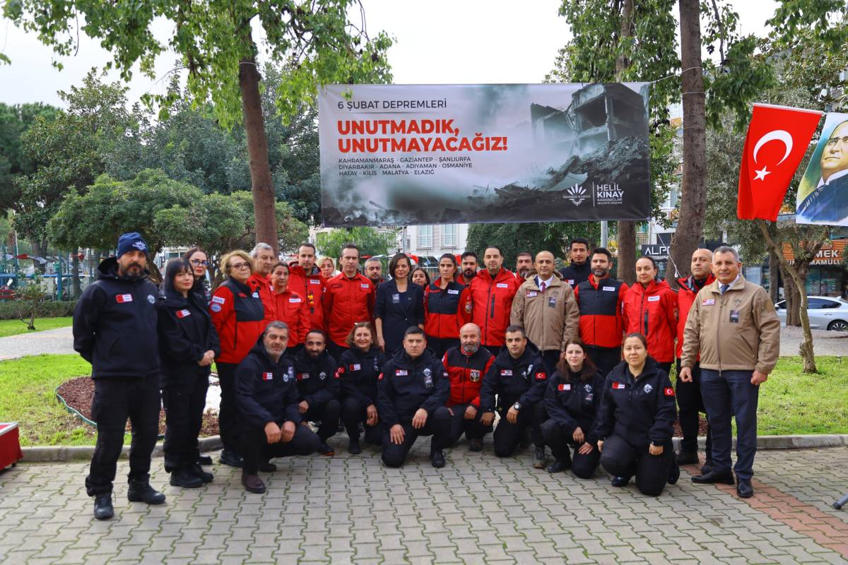 Karabağlar ’da 6 Şubat Unutulmadı