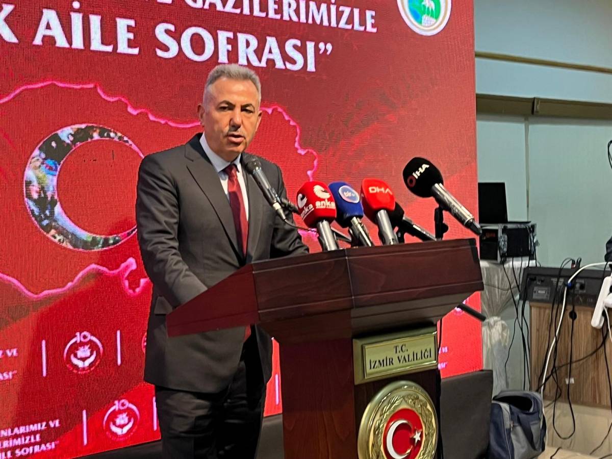 Şehit yakınları ve gaziler ‘Büyük Aile Sofrası’nda buluştu