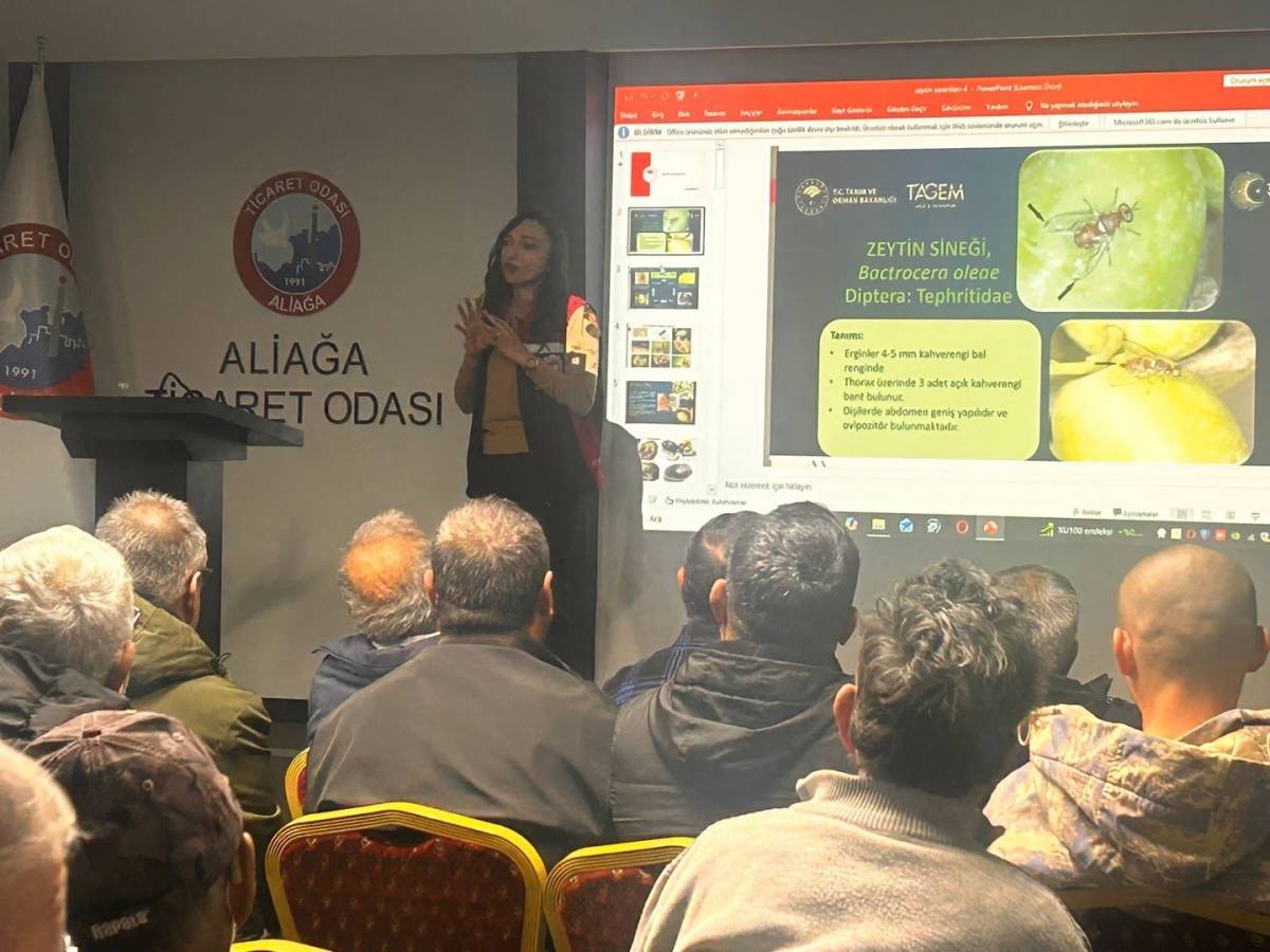 Aliağa'da tarımsal eğitimler aralıksız sürüyor