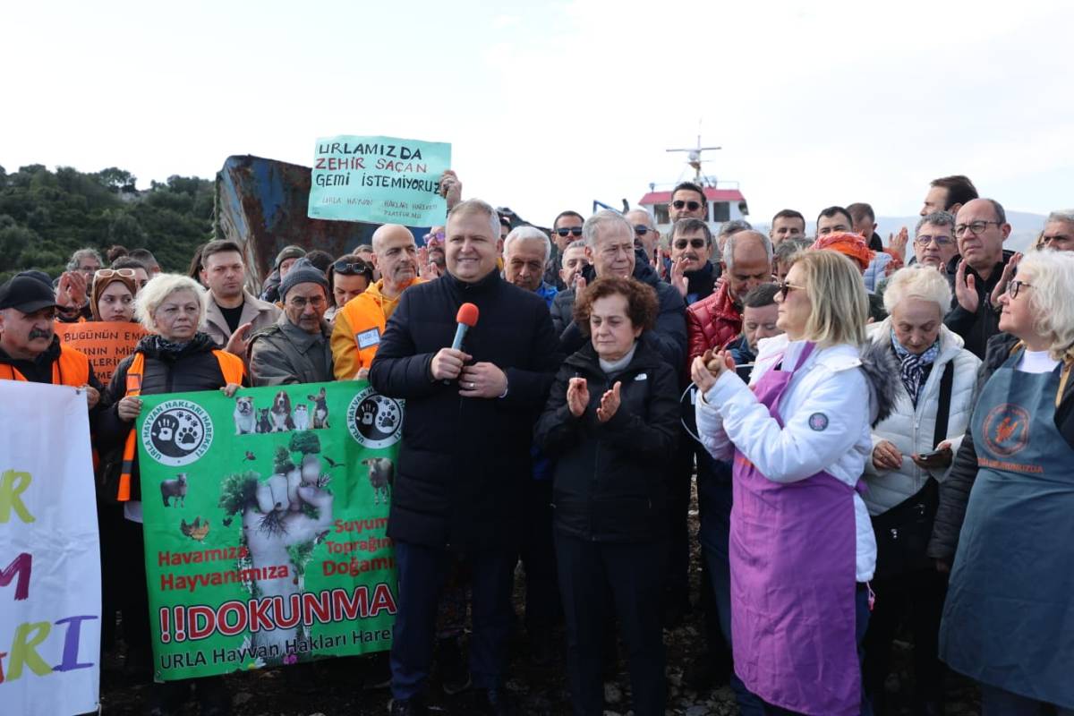 Başkan Balkan: Bu gemi geldiği gibi gidecek