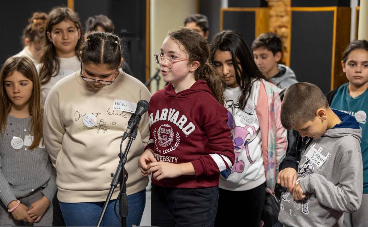 Çocuk Meclisi üyeleri Stüdyo Kültürpark’ta kayıt yaptı