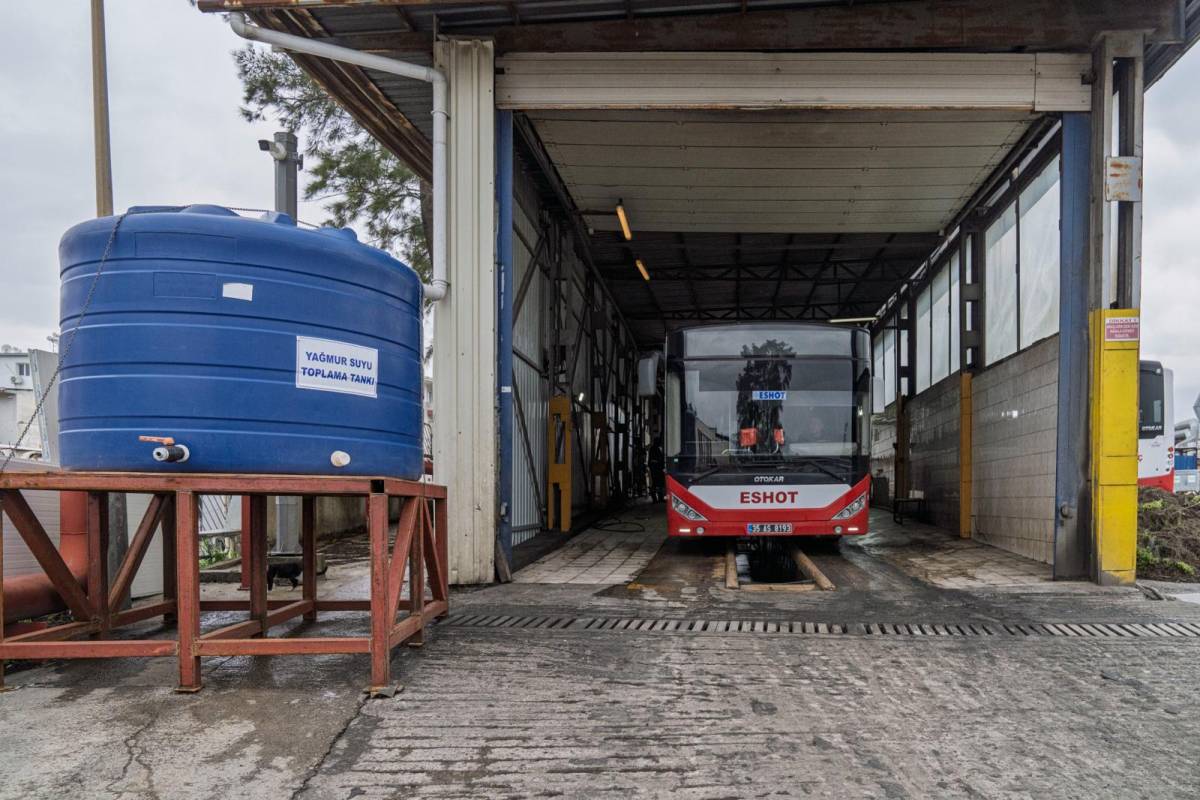 İzmir’de yağmur suyu hasadı yaygınlaşıyor