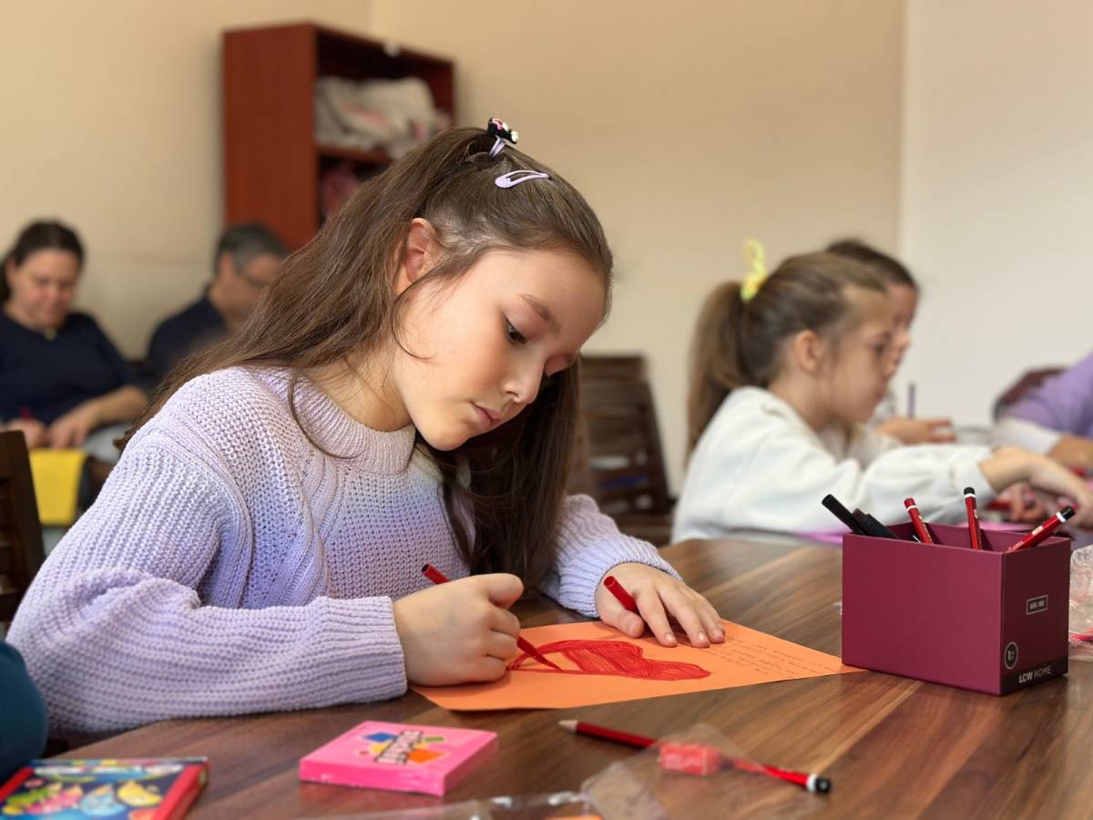 “Kalbimde Kimler Var?” atölyesi çocuklarla buluştu