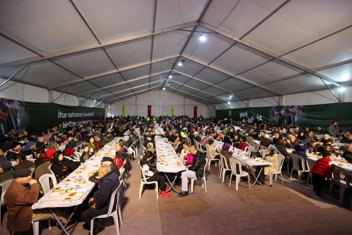 Buca Belediyesi’nin iftar sofrası Şirinyer’de kurulacak