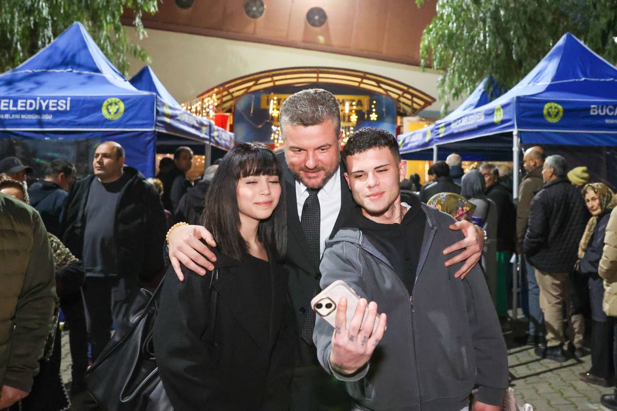 Başkan Görkem Duman Bucalılarla aynı sofrada buluştu