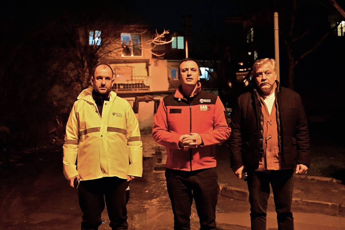 Bornova’da sel seferberliği