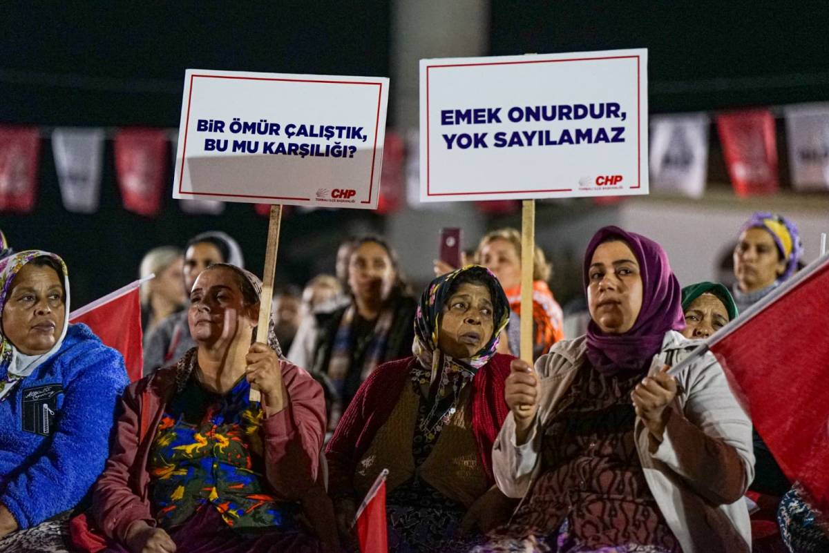 Solakolu Göllüce'de çiftçilerle buluştu