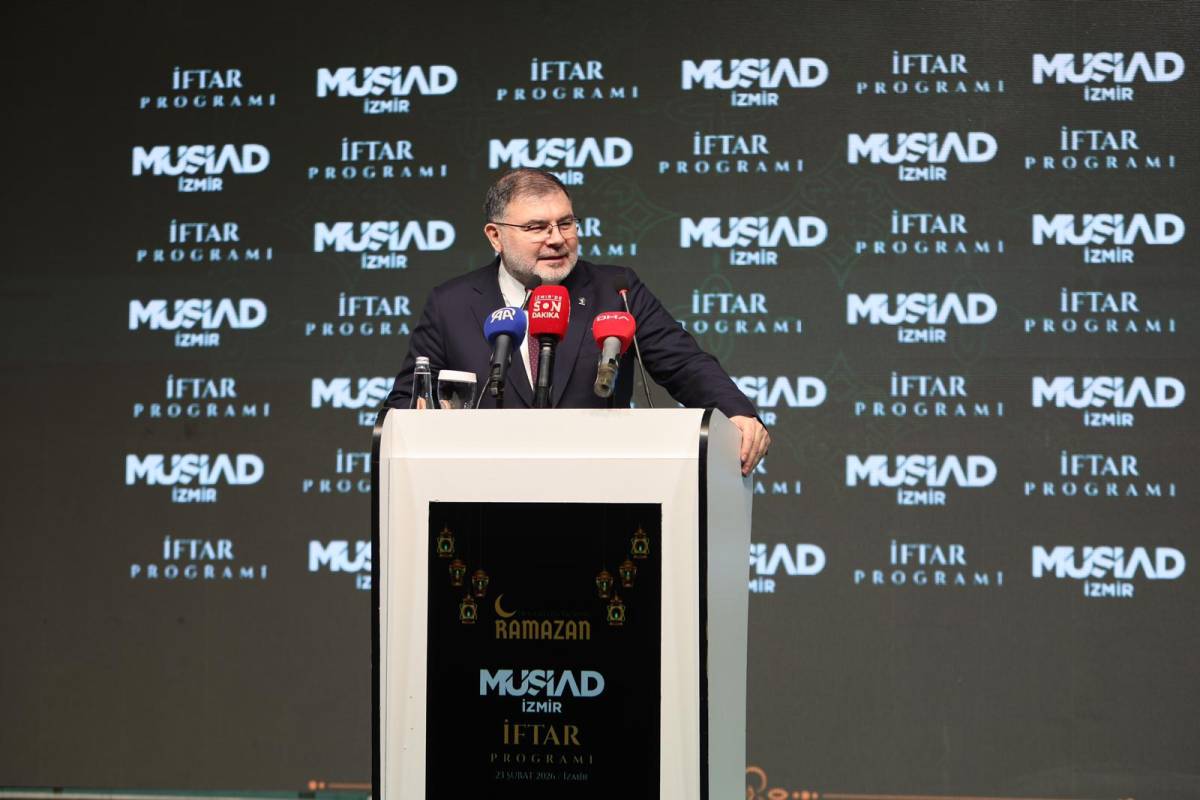 Başkan Saygılı, MÜSİAD İzmir iftarında konuştu