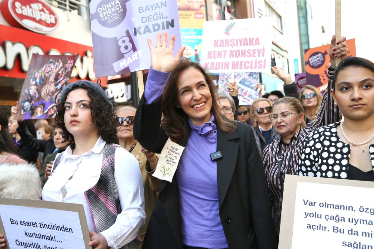Kadınların sesi Karşıyaka’dan yükselecek