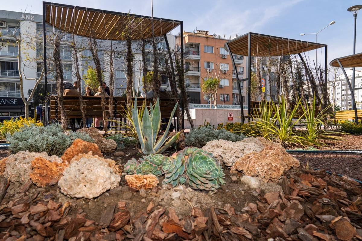 Karşıyaka Dedebaşı’nda Atıl alan parka dönüştü