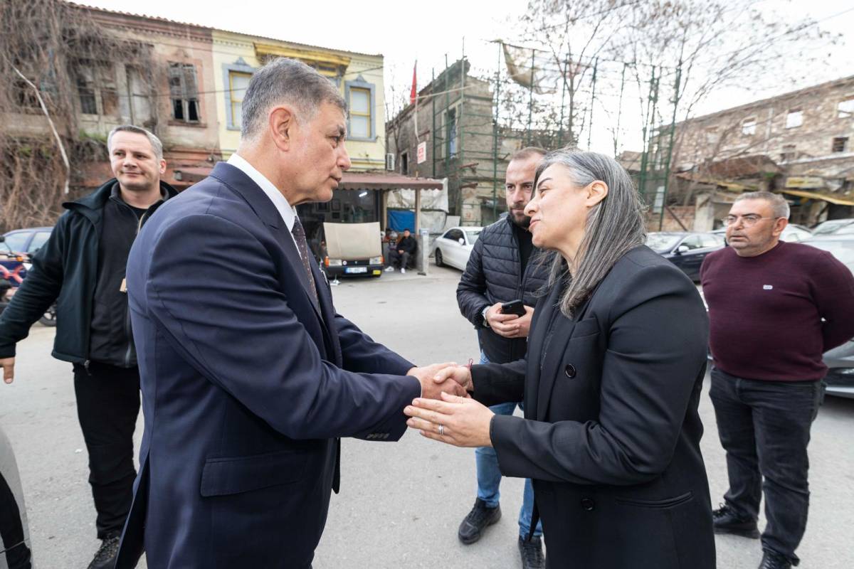 Başkan Tugay’dan Gümüştekin’e ziyaret