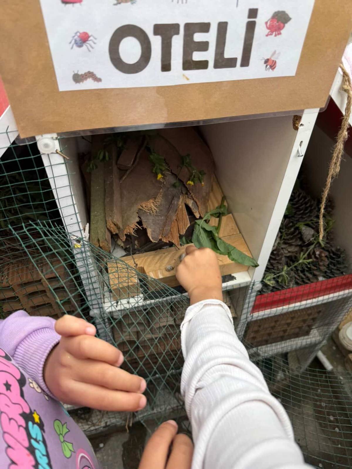 Büyükçiğli İlkokulu minikleri doğayı kucaklıyor