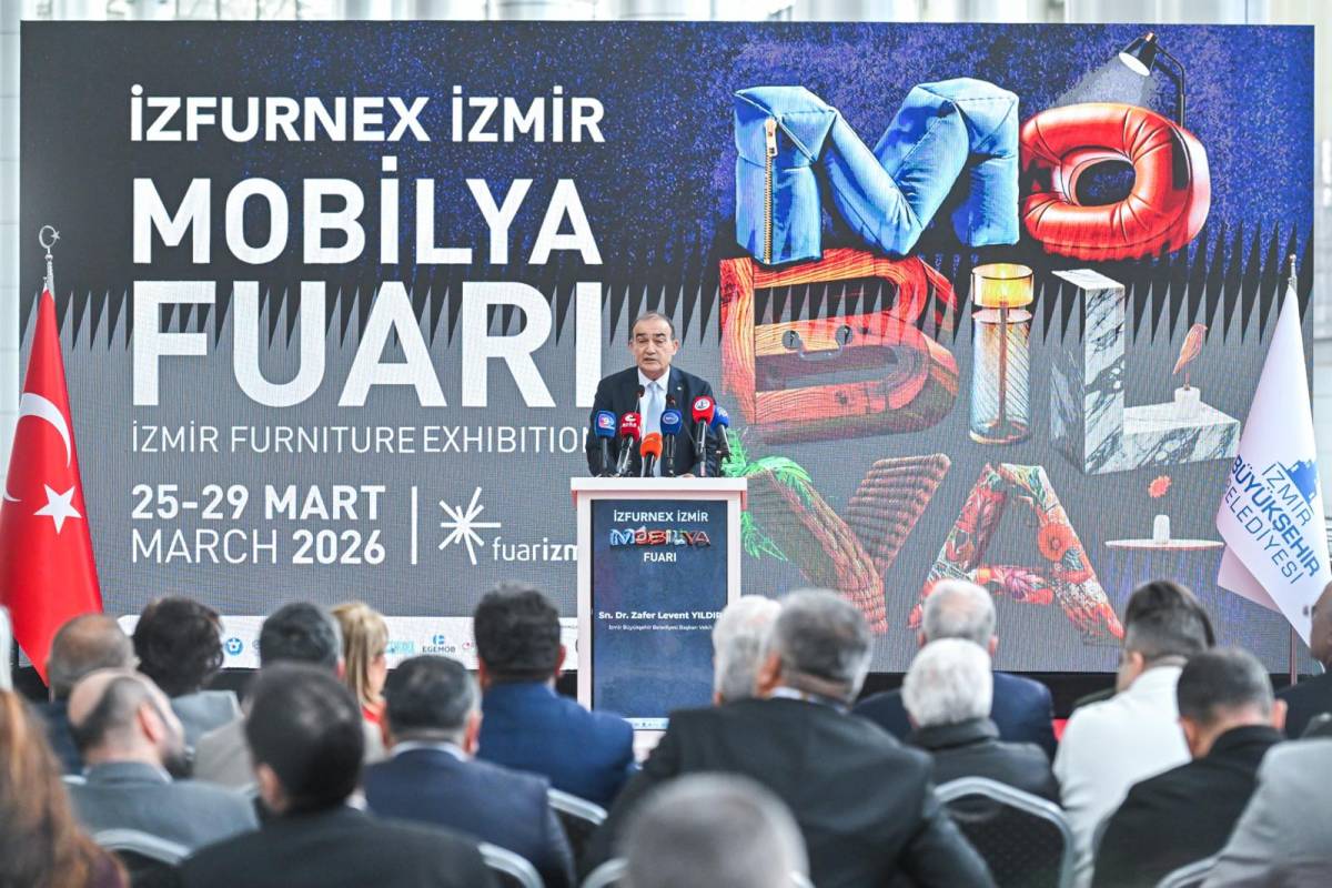 İZFURNEX 2026 - İzmir Mobilya Fuarı kapılarını açtı
