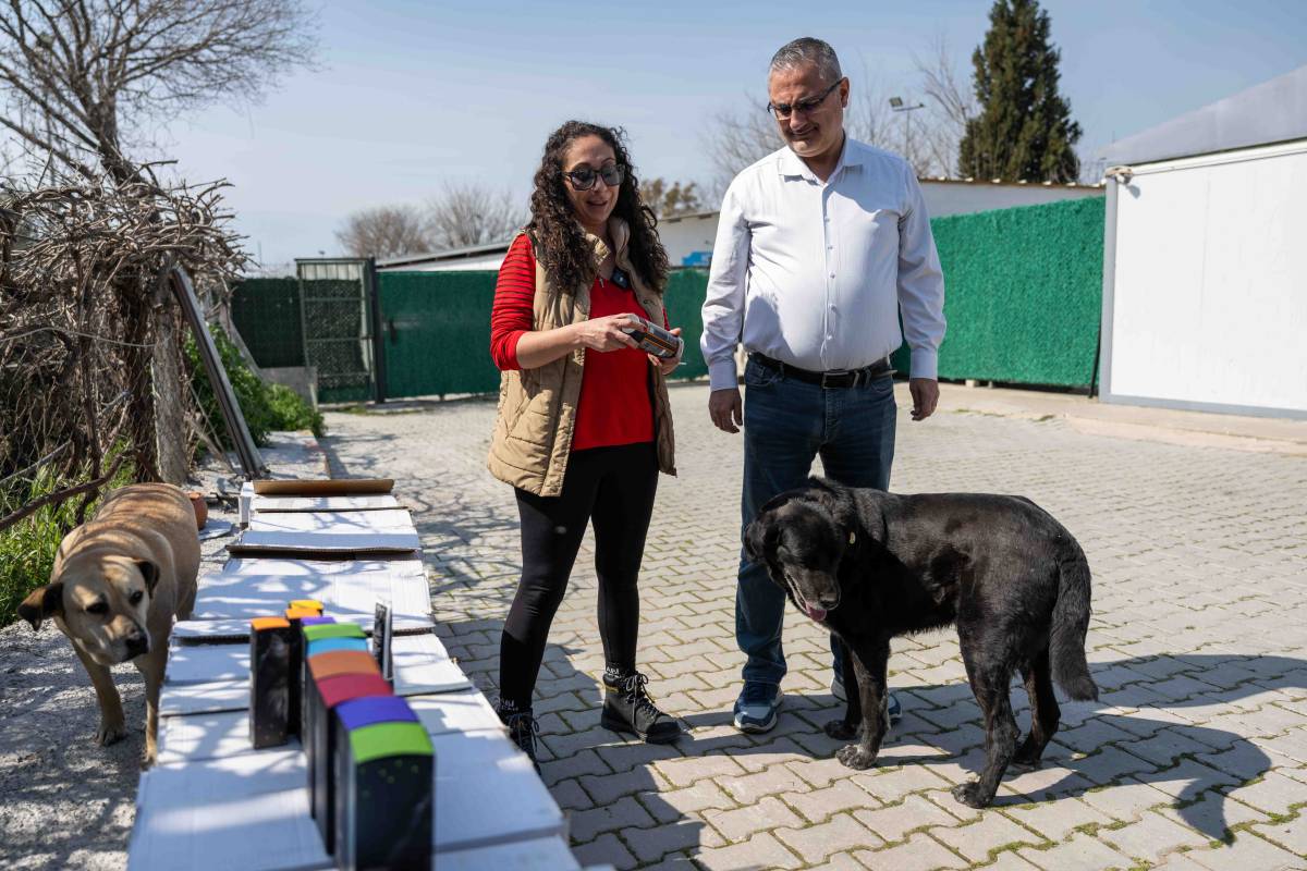 Bornova’da can dostlara büyük destek, gıda bağışı