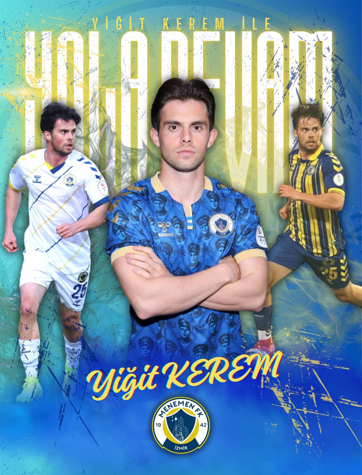 Menemen FK, Yiğit Kerem’in sözleşmesini uzattı