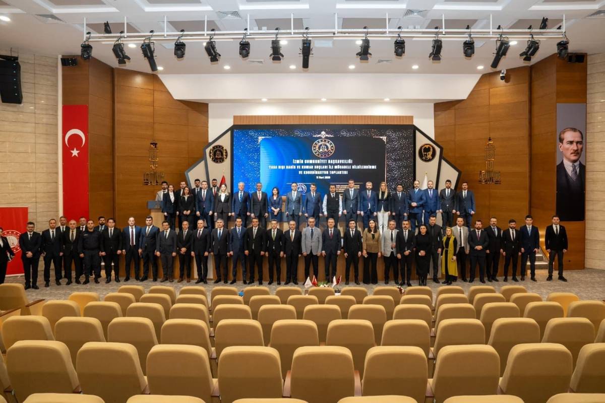 İzmir'de yasa dışı bahis ve kumar suçlarıyla mücadele toplantısı yapıldı