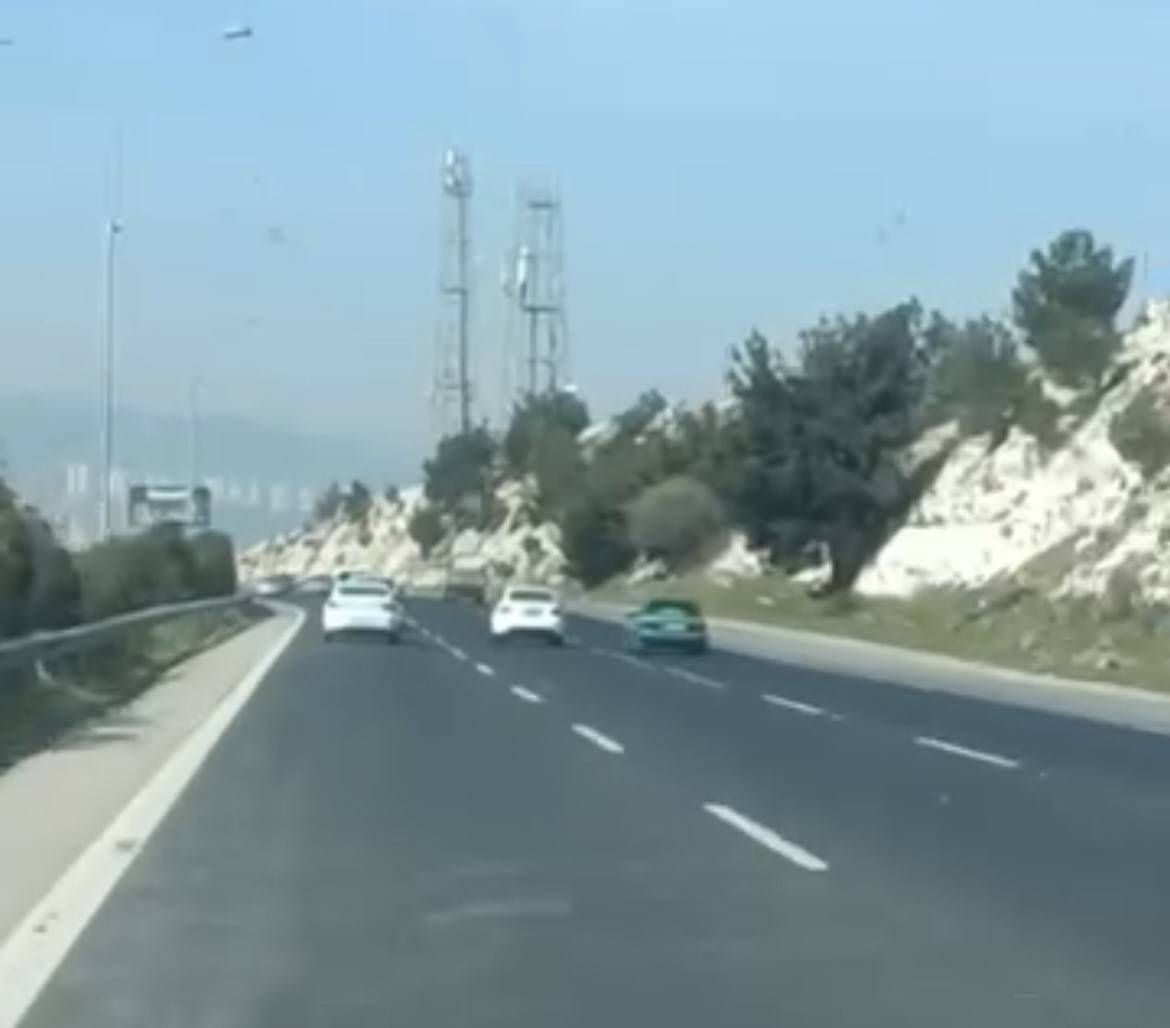 Otoyolda makas atınca 90 bin lira ceza yedi