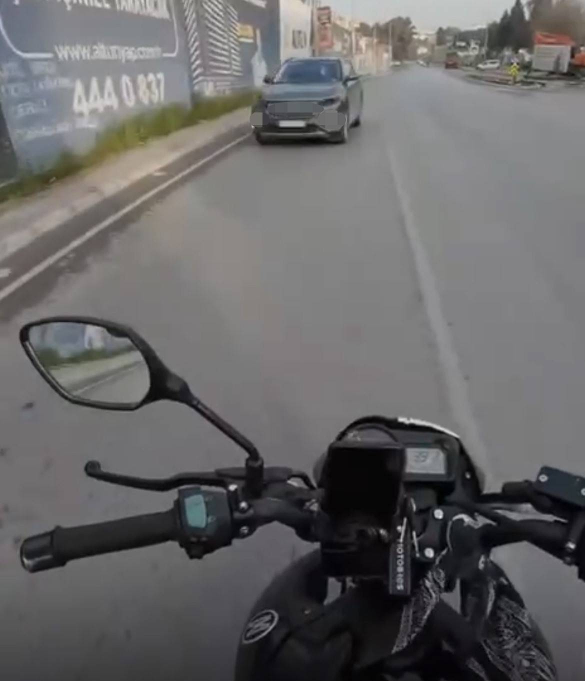 İzmir'de ters yönde ilerleyen sürücüye 10 bin lira ceza