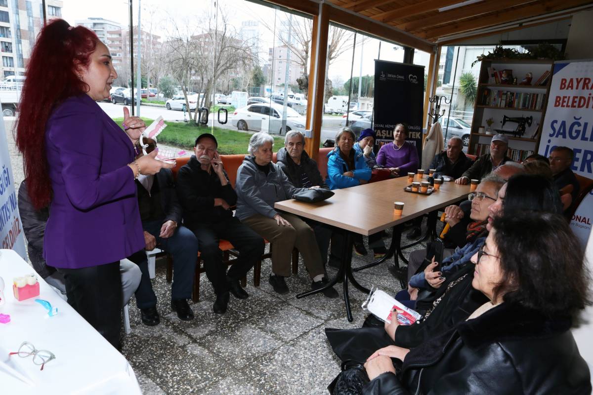 Bayraklı’da Bahar Evi’nde Ağız ve Diş Sağlığı Eğitimi