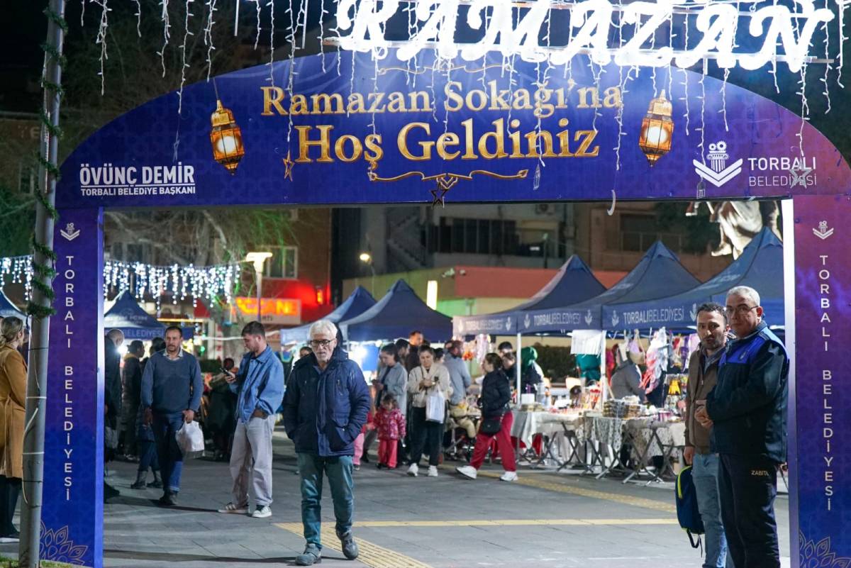 Torbalı'da Ramazan Sokakları Açıldı