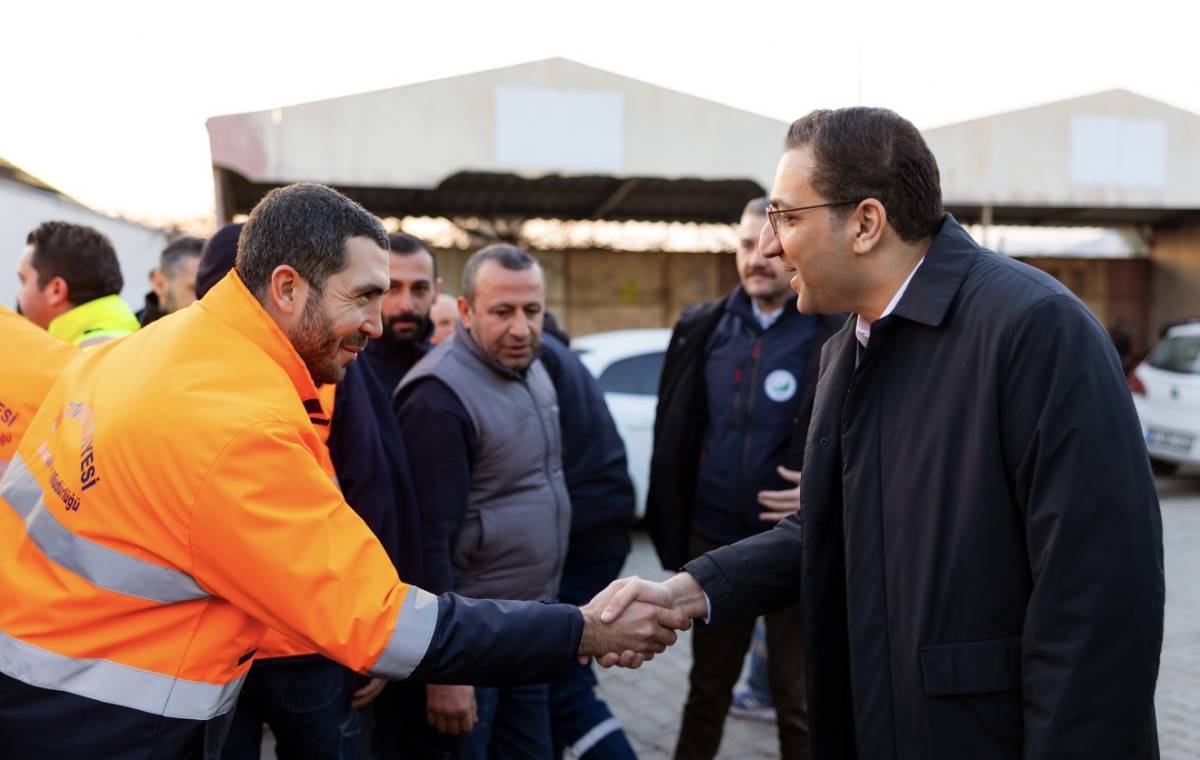 Balçova'da Bayram dayanışması: Yiğit emekçilerle buluştu