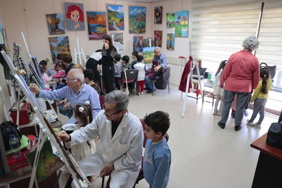 Konak’ın İleri Yaş Merkezi’nde bayram neşesi