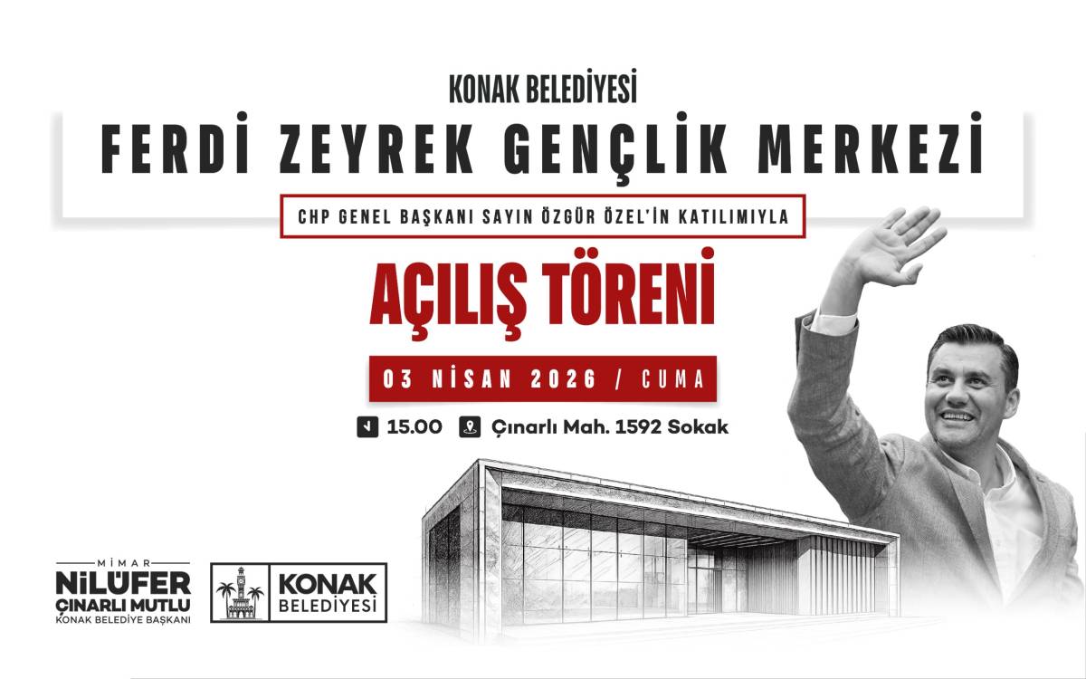 Konak’ta Ferdi Zeyrek Gençlik Merkezi açılıyor