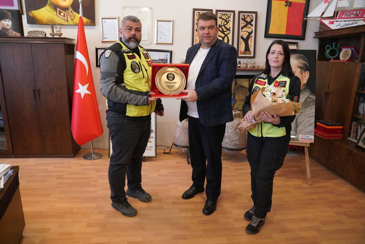 RİEDER Kulübü’nden Başkan İsmail Yetişkin’e teşekkür