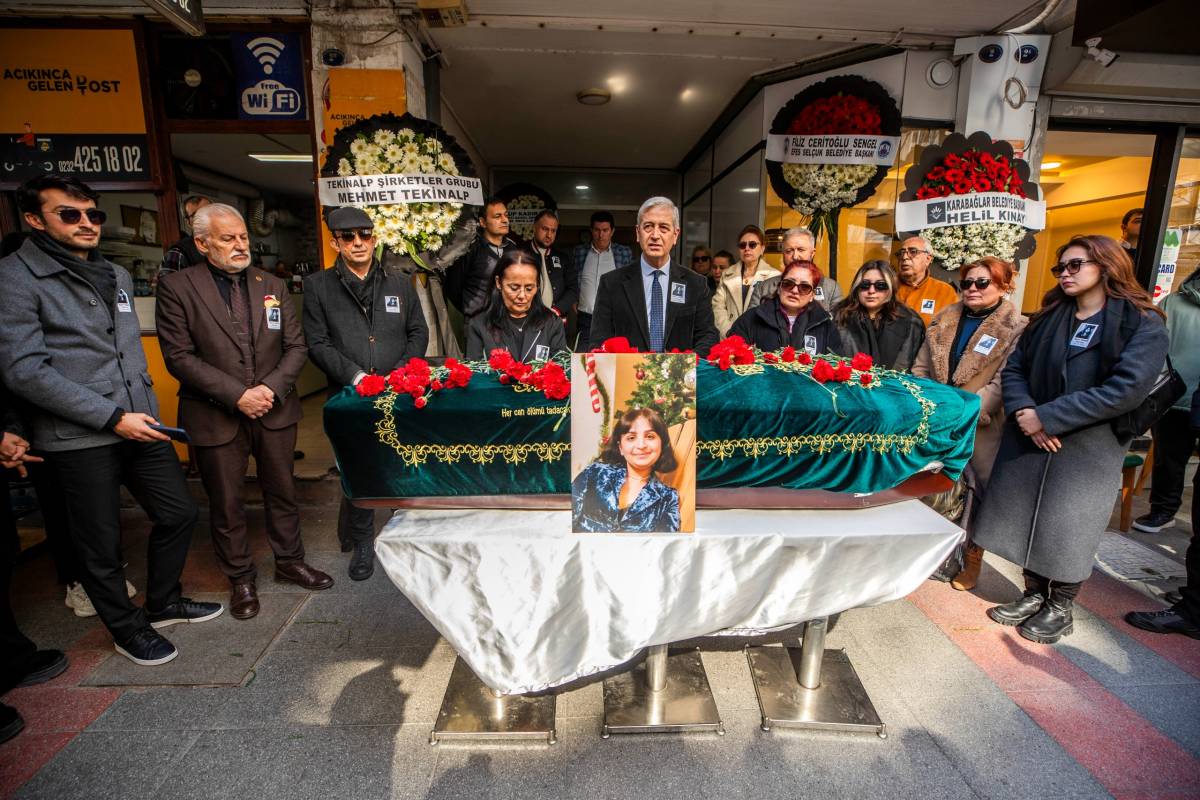 MESLEKTAŞIMIZ BURCU YANAR ALKIŞLARLA SON YOLCULUĞUNA UĞURLANDI