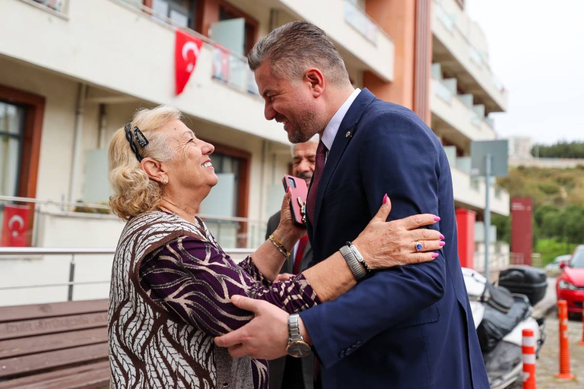 Başkan Görkem Duman’dan huzurevine bayram ziyareti