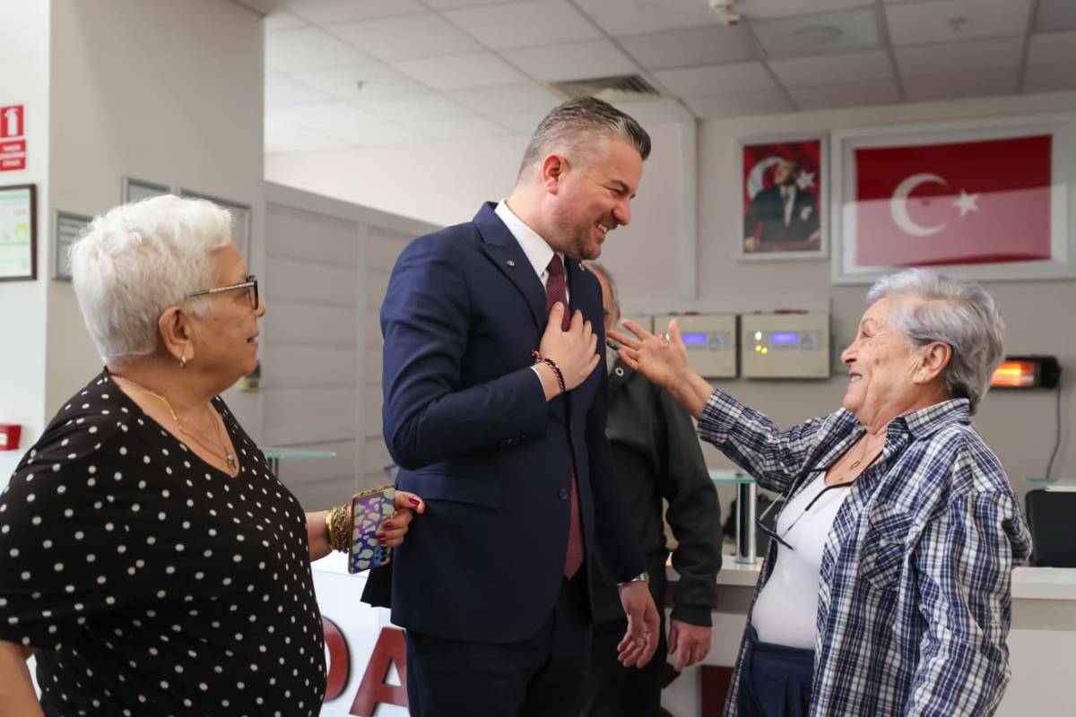 Başkan Görkem Duman’dan huzurevine bayram ziyareti