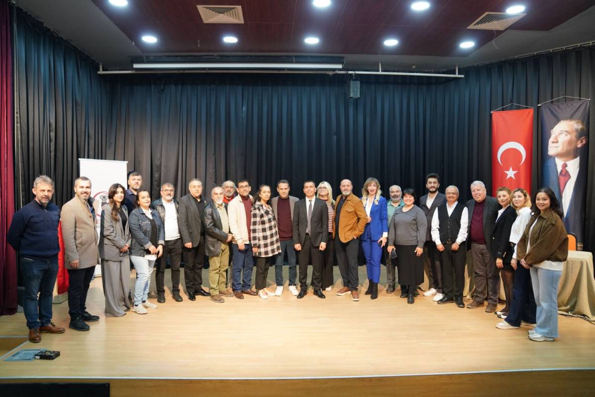 Seferihisar Gazeteciler Cemiyeti'nde Karabulut'la yola devam