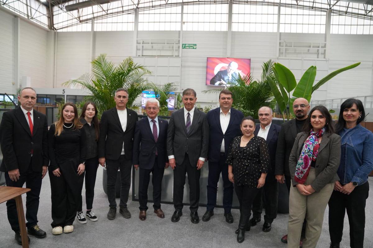 Cittaslow Ulusal Ağ Toplantısı öncesi Başkan Tugay’a ziyaret