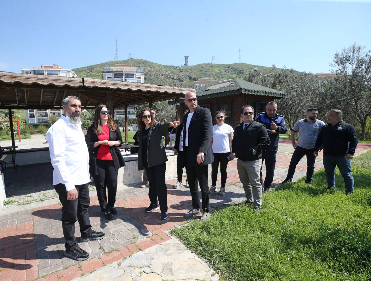 Karşıyaka’nın parklarına modern dokunuş