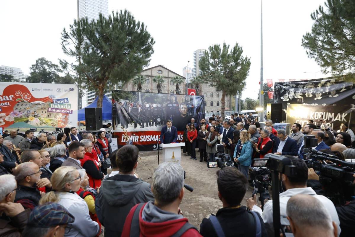 Başkan Tugay: Bu haksızlık bitmedikçe eylem de bitmez