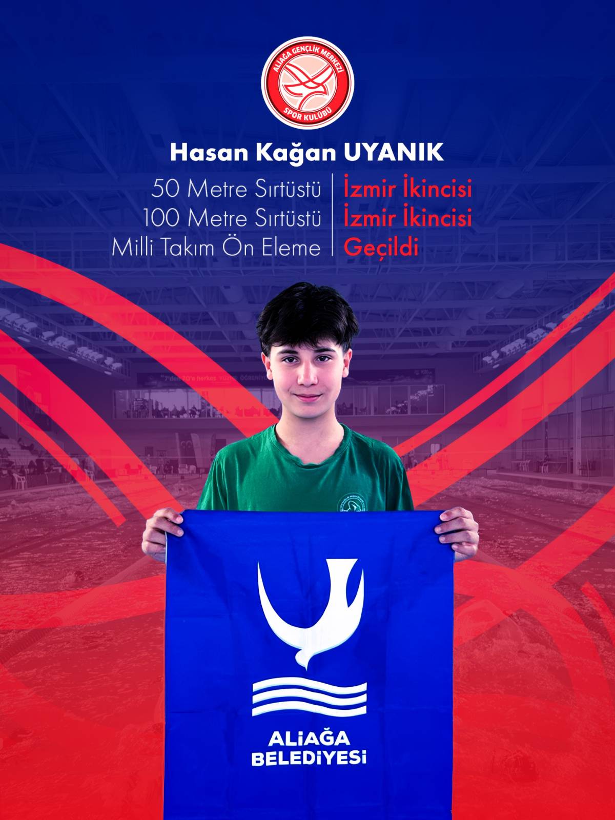 AGM SPOR Kulübü Yüzmede Milli Takım Yolunda