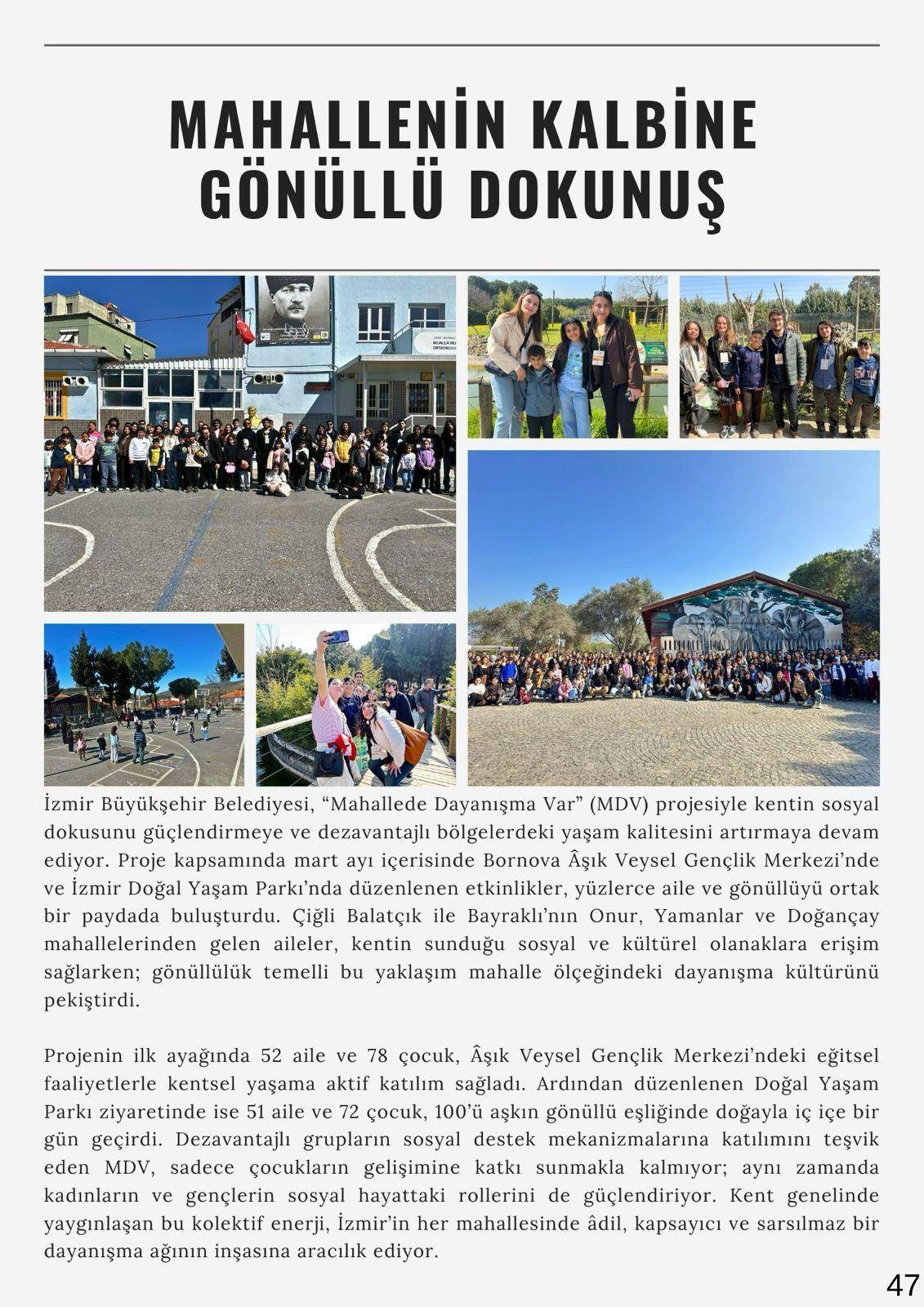 “Hep Birlikte İzmir” mart sayısıyla yayında