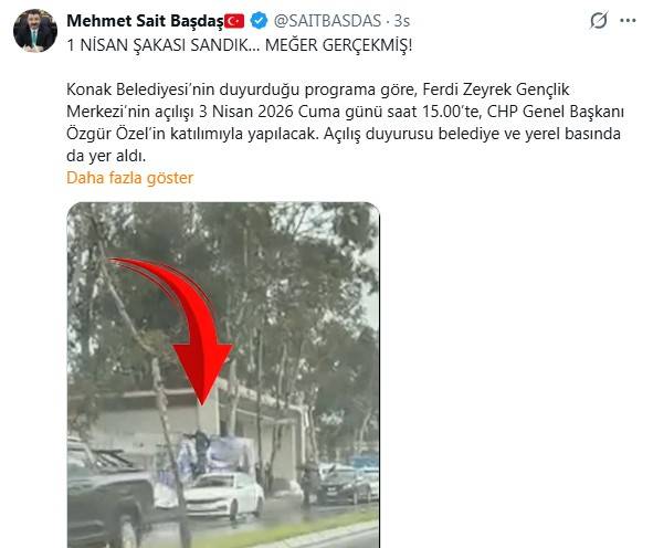 AK Partili Başdaş: 1 Nisan şakası sandık, meğer gerçekmiş