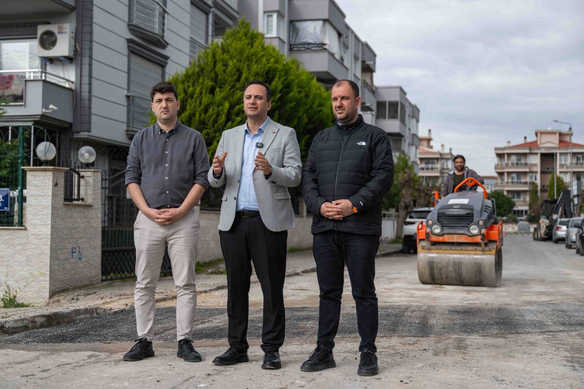 Bornova’da yol seferberliği