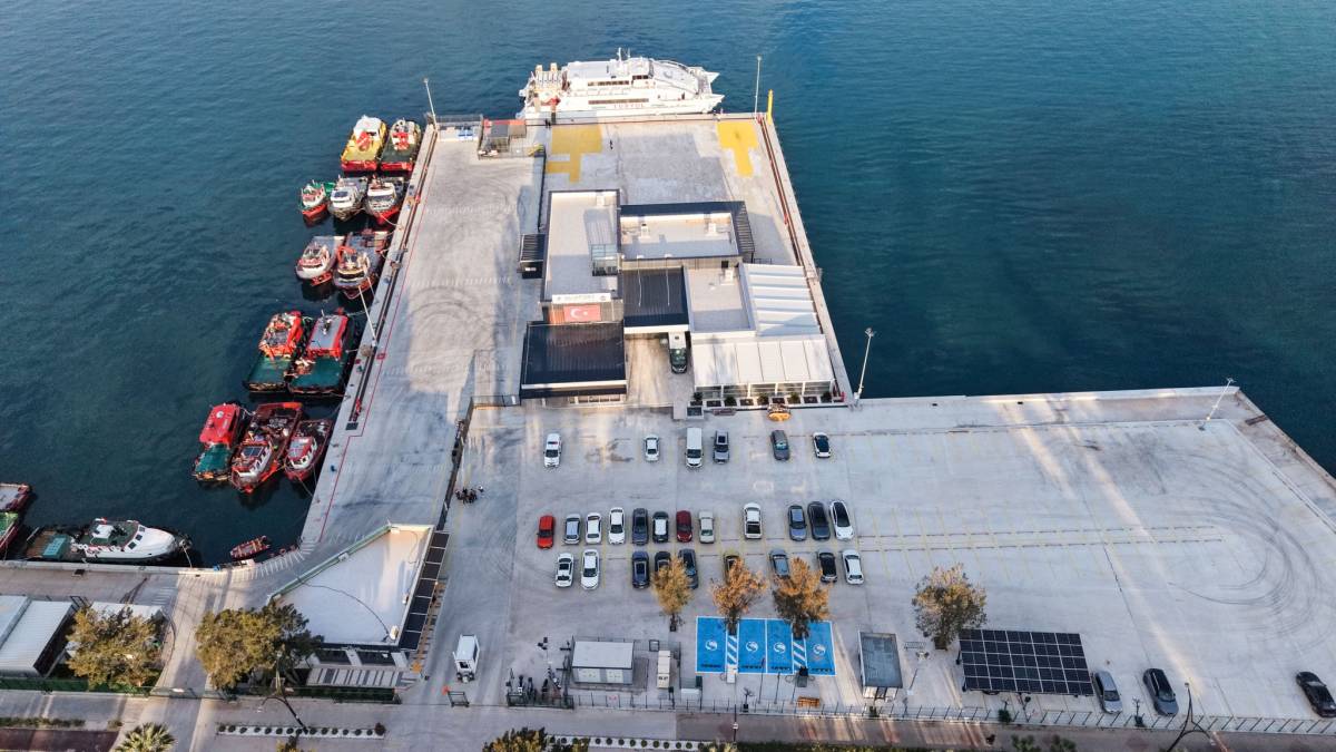 Aliağa'dan Midilli'ye düzenli seferler başladı