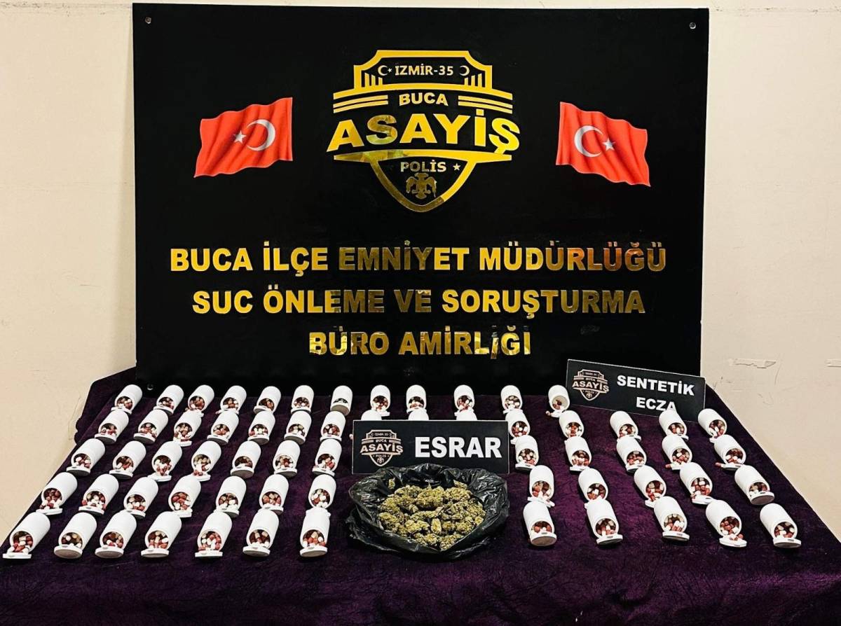 İzmir'de uyuşturucu operasyonu: 1 gözaltı