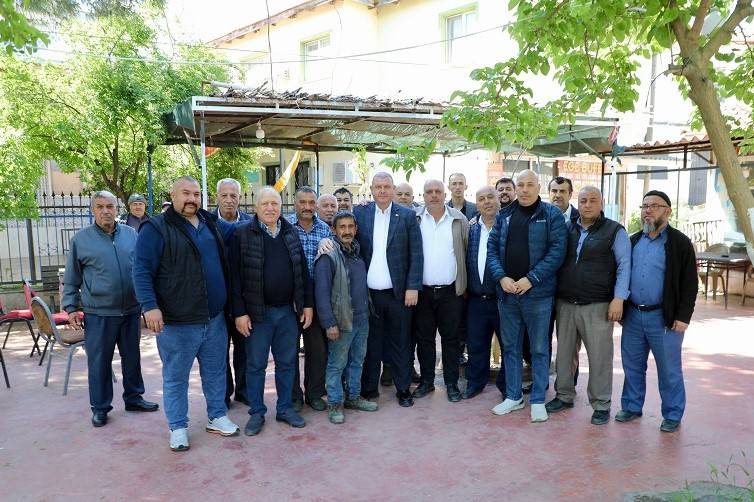 Başkan Çiçek Sahada