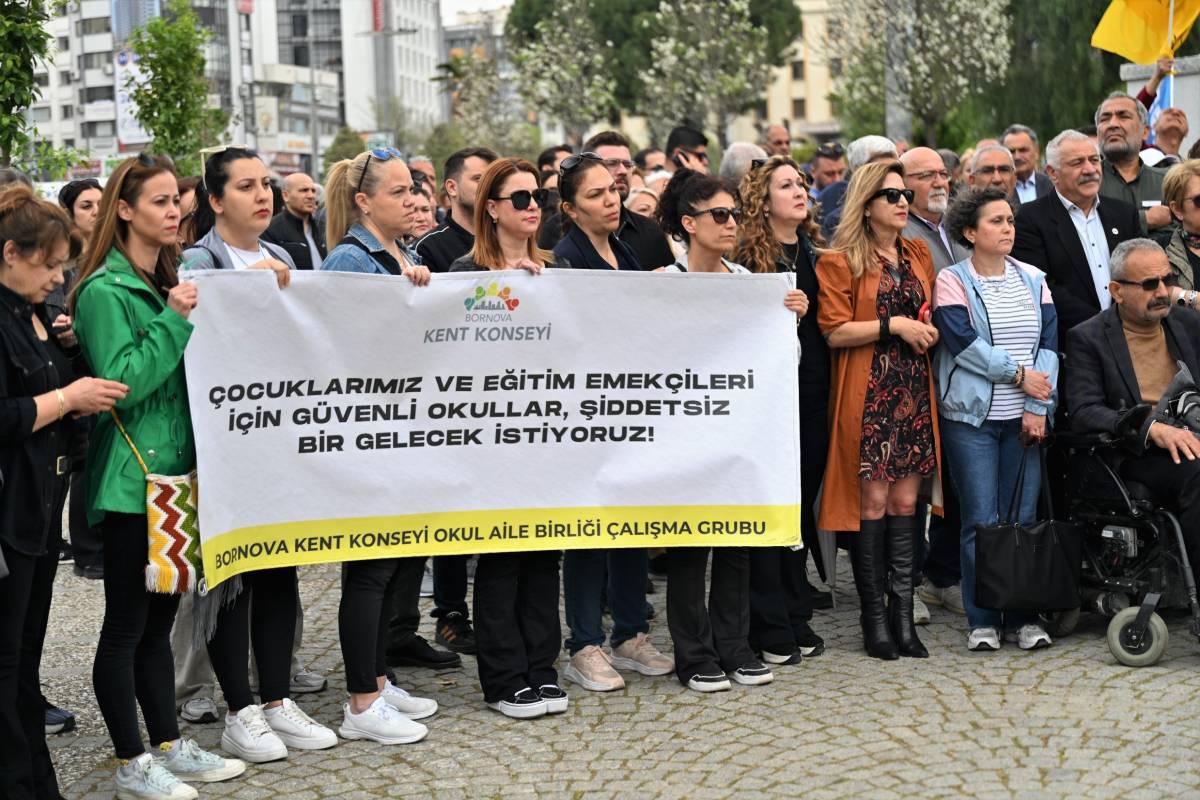 Bornova’da “Güvenli Eğitim” isyanı