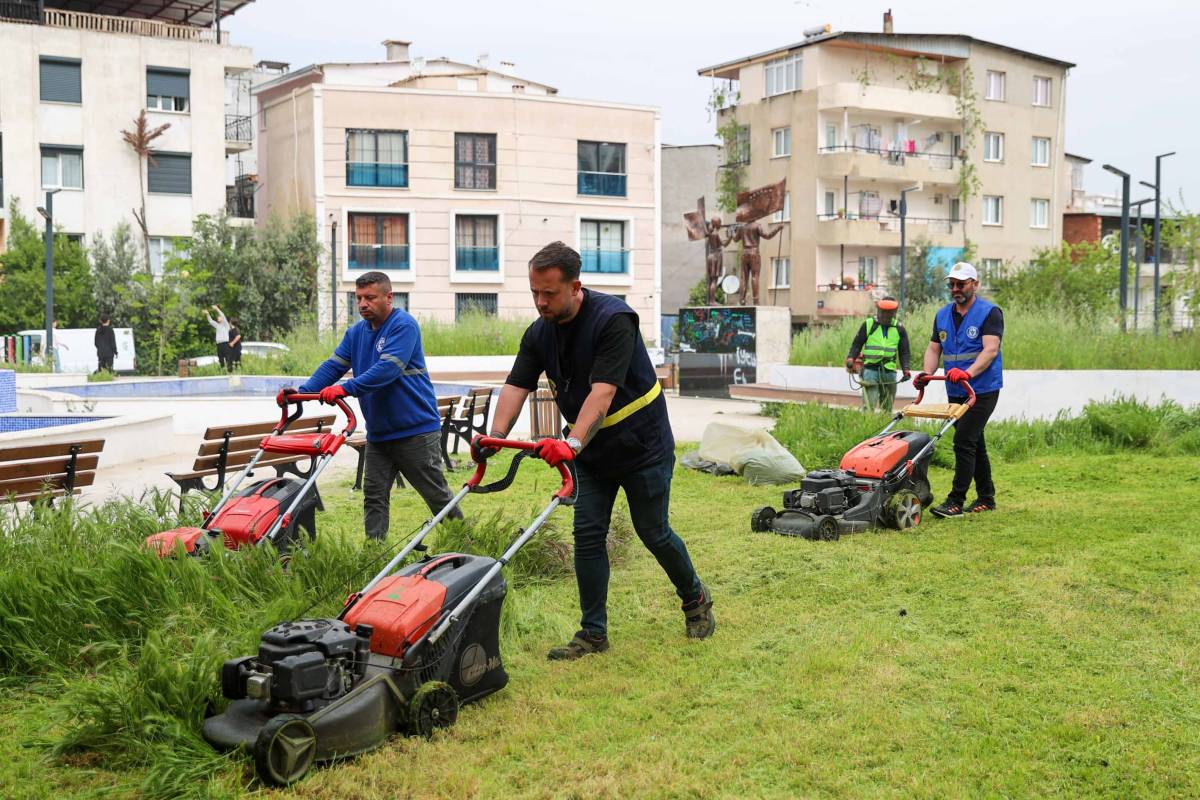 Buca’da bahar temizliği
