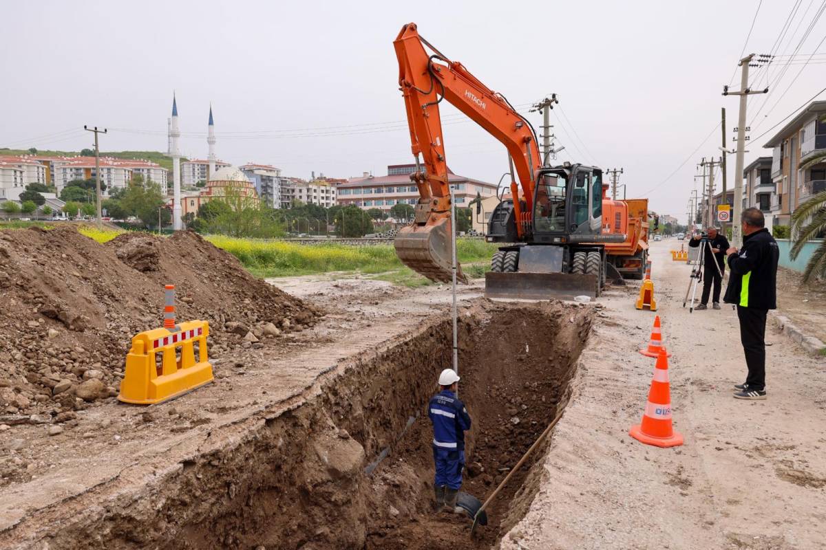 Bergama’da altyapı seferberliği