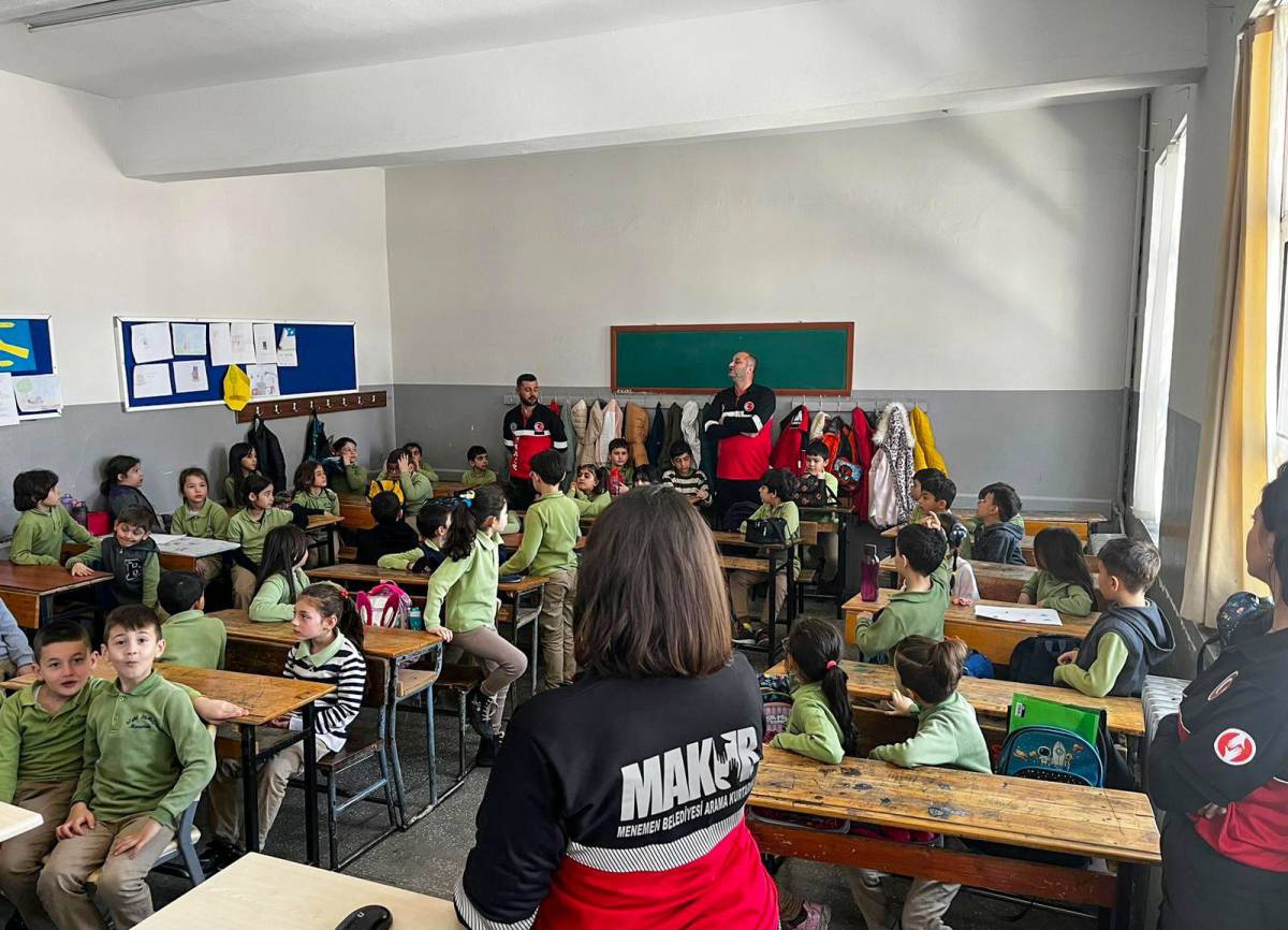 Menemen, afetlere karşı hazırlıkta fark yarattı