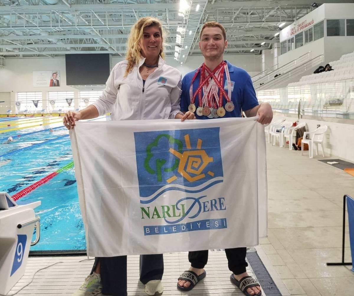 Narlıdere'nin madalya avcısı Sarp'tan büyük başarı